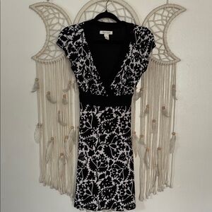 White House Black Market Floral Mini Dress